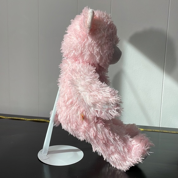 Build a Bear Sparkles Teddy 17" Plush Bear Pastel Pink Stuffed Animal Toy BAB - Picture 3 of 11